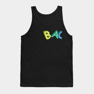 Back is on the front and front is on the back Tank Top